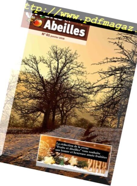 Fruits et Abeilles – Janvier 2018 Cover