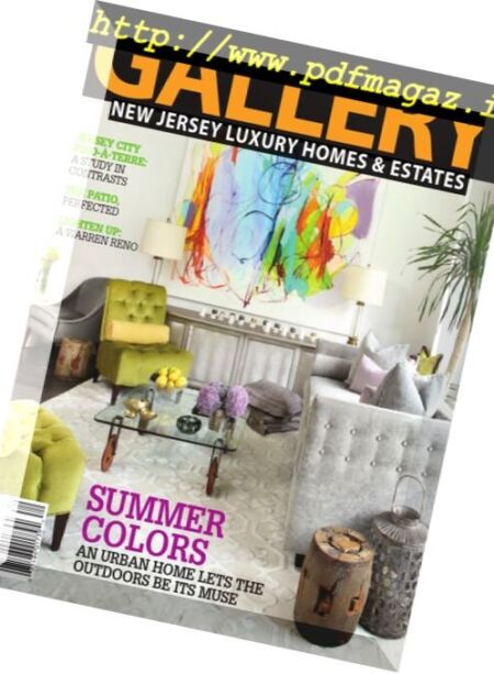 Gallery New Jersey Luxury Homes & Estates – Summer 2018 Cover