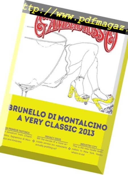 Gambero Rosso – May 2018 Cover
