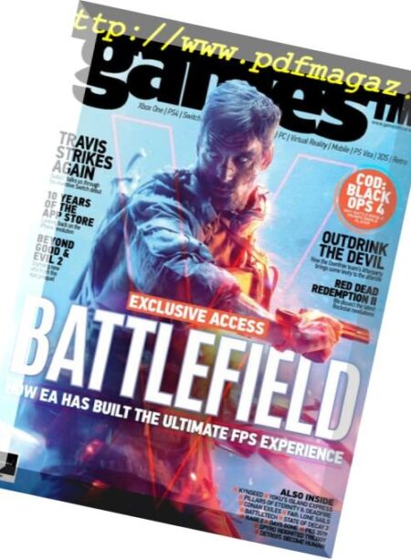 GamesTM – September 2018 Cover