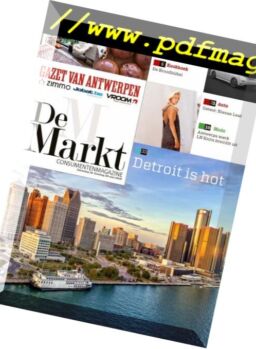 Gazet van Antwerpen De Markt – 19 mei 2018