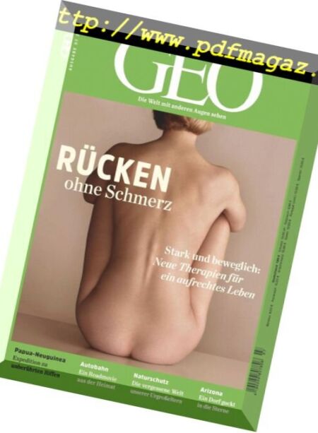 Geo Germany – Juli 2018 Cover