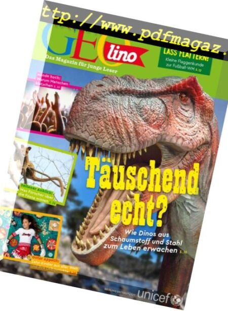 GEOlino – Juni 2018 Cover