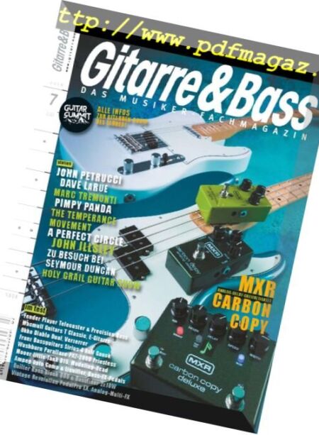 Gitarre & Bass – Juli 2018 Cover
