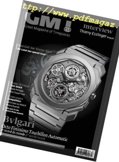 GMT – juin 2018 Cover