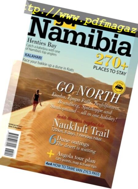 go! Namibia – May 2018 Cover