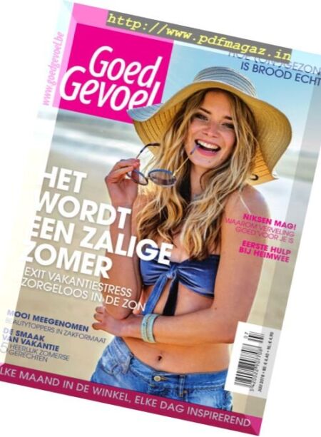 Goed Gevoel – juli 2018 Cover