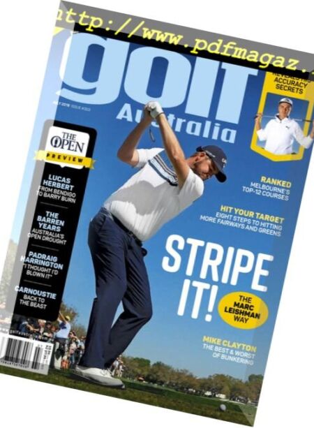 Golf Australia – July 2018 Cover