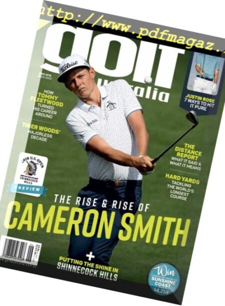 Golf Australia – June 2018 Cover