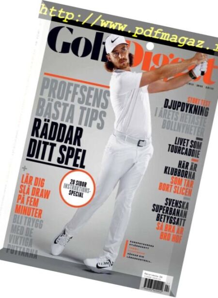 Golf Digest Sverige – juni 2018 Cover
