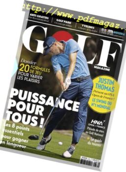 Golf Magazine France – juillet 2018