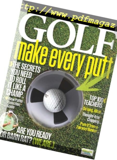 Golf Magazine USA – July 2018 Cover