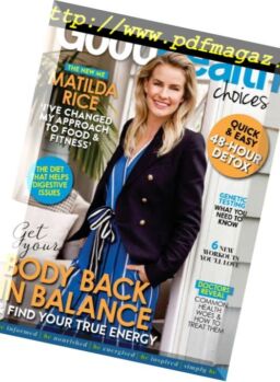 Good Health Choices New Zealand – July 2018