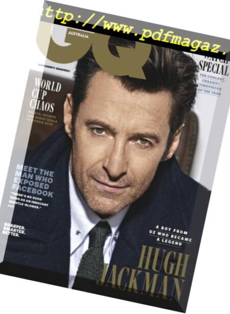 GQ Australia – June 2018 Cover