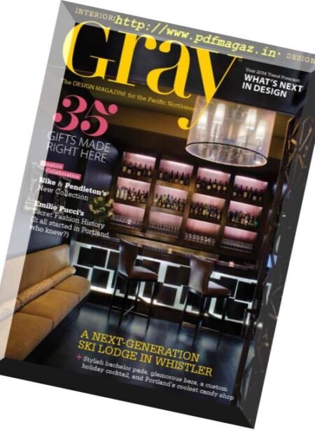 GRAY Magazine – 13, 2014 Cover