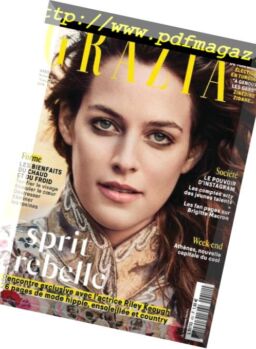 Grazia France – 15 juin 2018