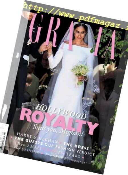 Grazia UK – 28 May 2018 Cover