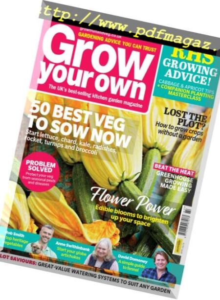 Grow Your Own – July 2018 Cover