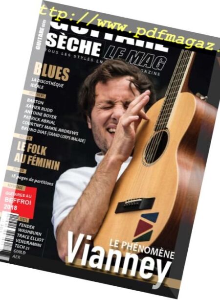 Guitare Seche, Le Mag – juin 2018 Cover