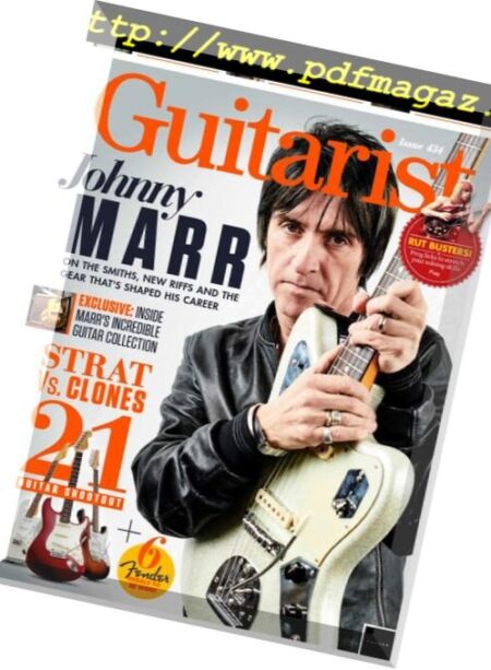 Guitarist – July 2018 Cover