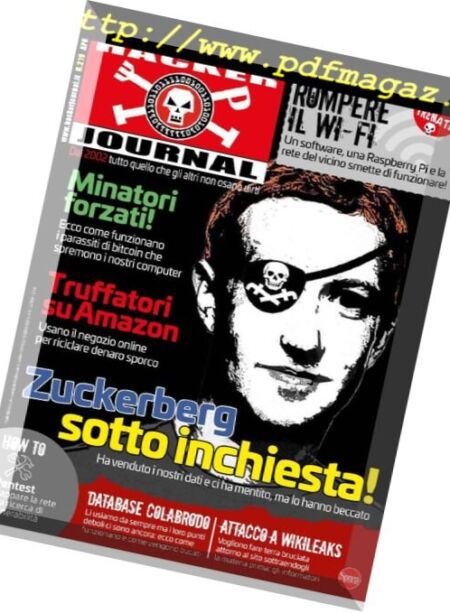 Hacker Journal – Aprile 2018 Cover