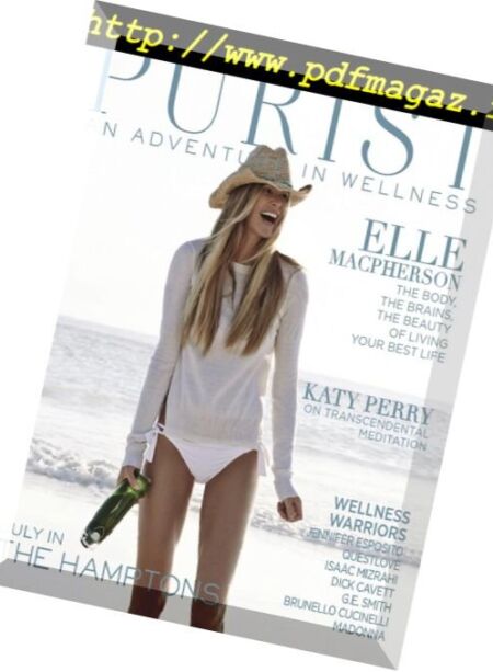 Hamptons Purist – July 2018 Cover
