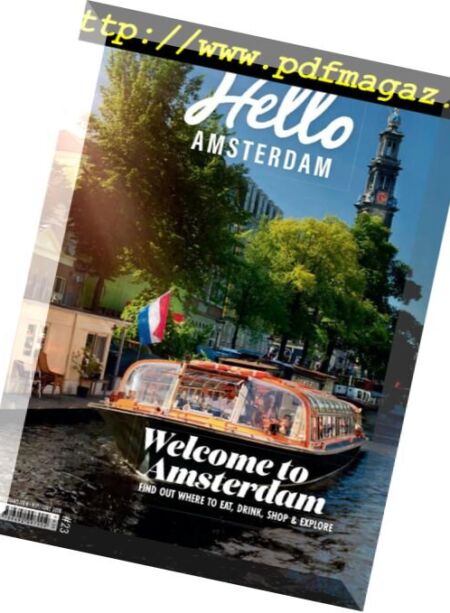 Hello Amsterdam – May-June 2018 Cover