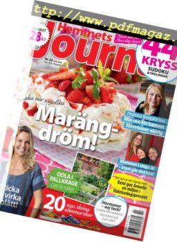 Hemmets Journal – 24 maj 2018