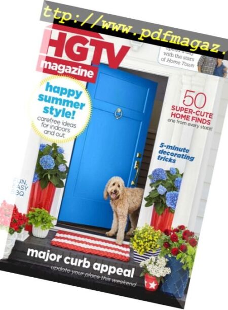 HGTV Magazine – July 2018 Cover