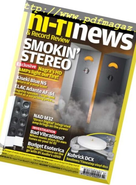 Hi-Fi News – July 2018 Cover