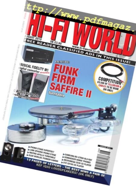 Hi-Fi World – August 2010 Cover