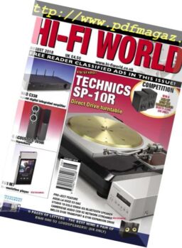 Hi-Fi World – August 2018
