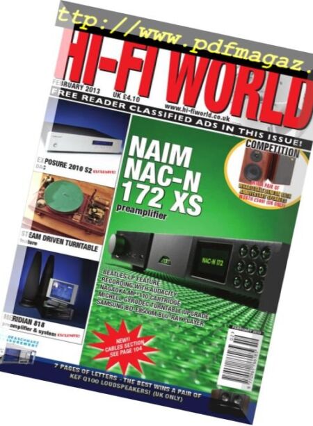 Hi-Fi World – February 2013 Cover