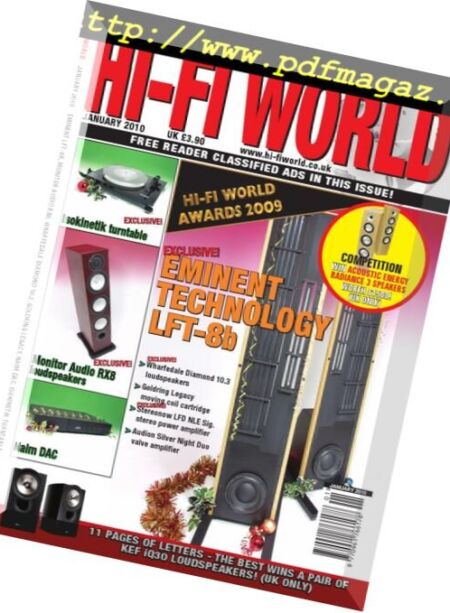 Hi-Fi World – January 2010 Cover