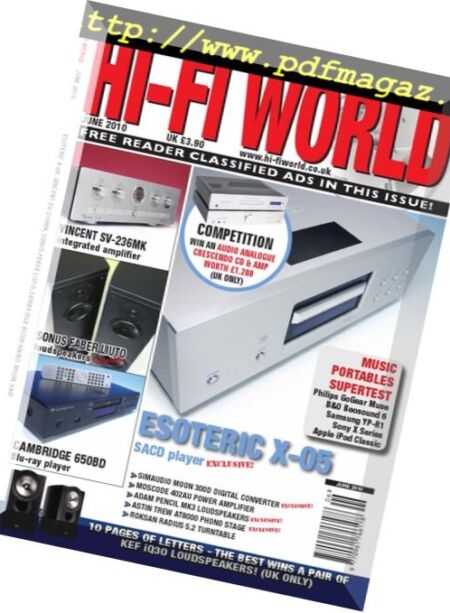 Hi-Fi World – June 2010 Cover
