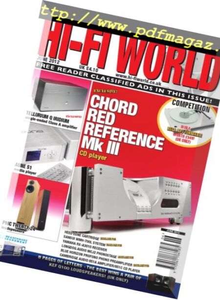 Hi-Fi World – June 2012 Cover
