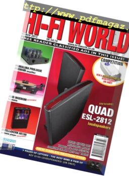 Hi-Fi World – March 2013