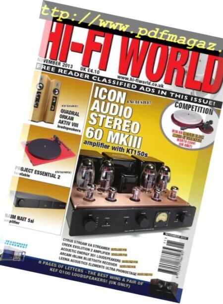 Hi-Fi World – November 2013 Cover