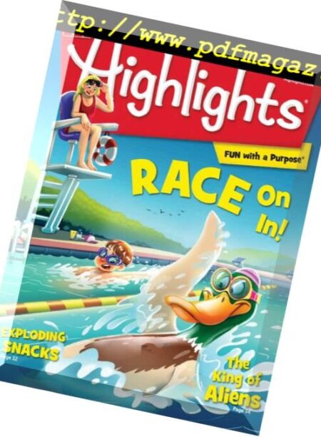 Highlights for Children – July 2018 Cover
