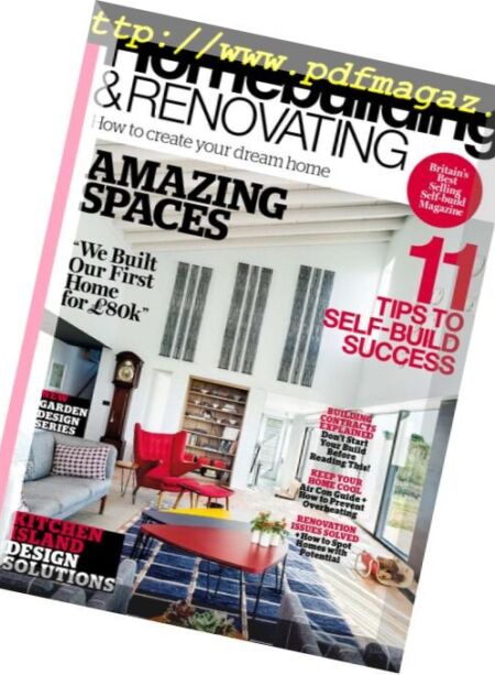 Homebuilding & Renovating – August 2018 Cover
