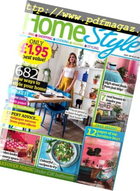 HomeStyle UK – July 2018 Cover