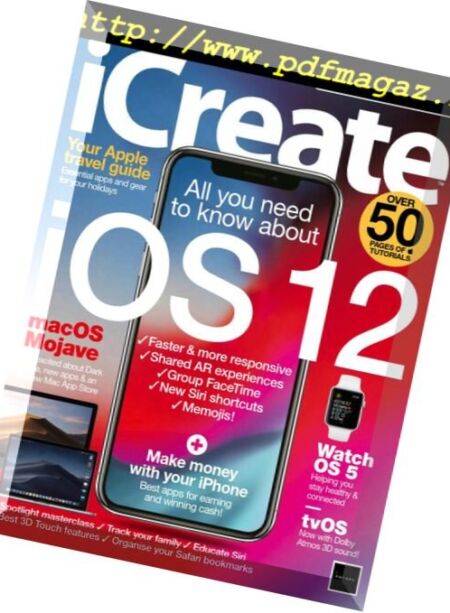 iCreate UK – July 2018 Cover