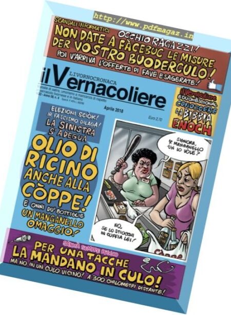 il Vernacoliere – Aprile 2018 Cover