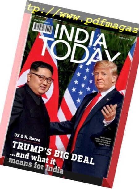 India Today – June 25, 2018 Cover