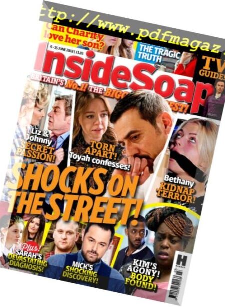 Inside Soap UK – 09 June 2018 Cover