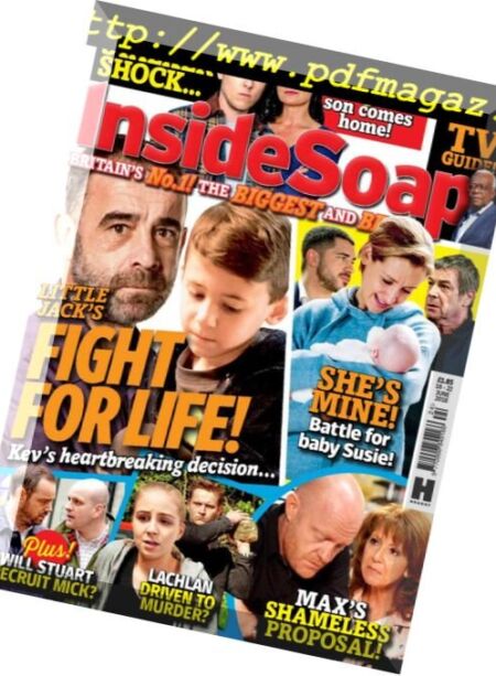 Inside Soap UK – 16 June 2018 Cover