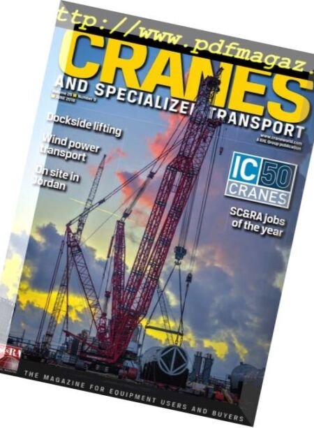 Int. Cranes & Specialized Transport – June 2018 Cover
