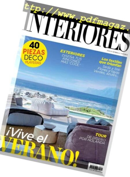 Interiores – junio 2018 Cover