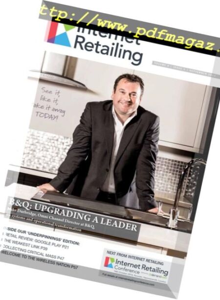 Internet Retailing Magazine – September 2014 Cover