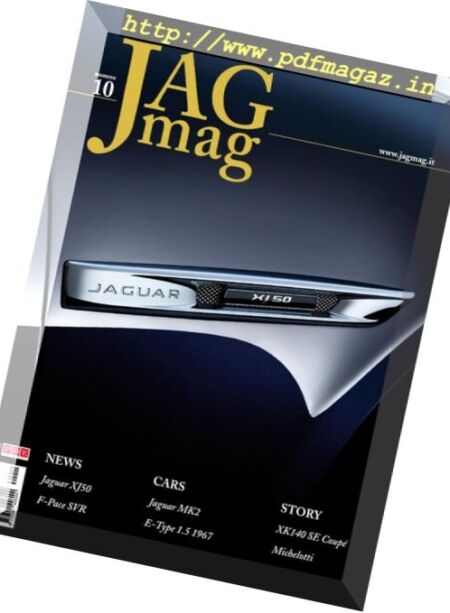 Jag Mag – Aprile-Maggio-Giugno 2018 Cover